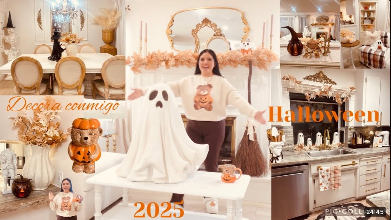 Halloween Decor With Me 2025 / 🎃👻🤍