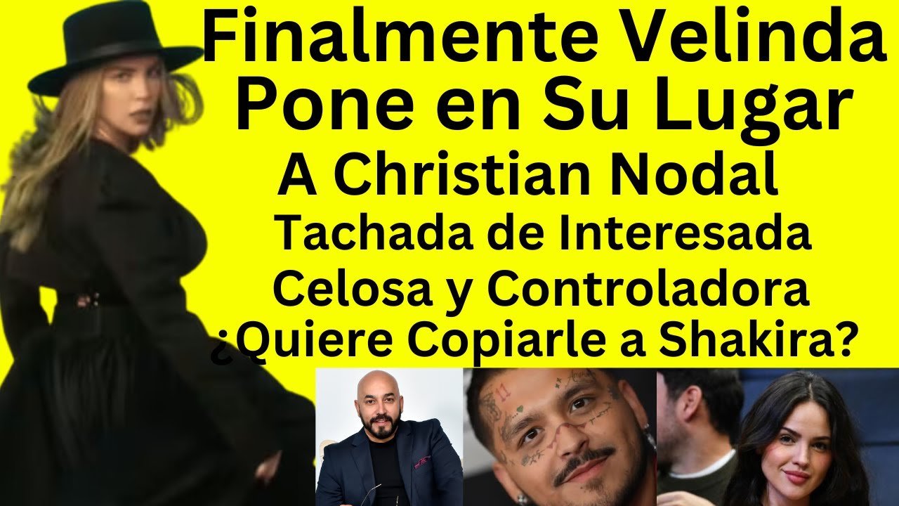 Belinda pone en su lugar a Christian Nodal : Cactus