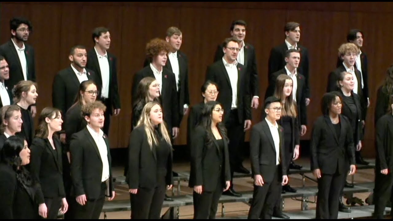 2024 MWACDA, University of Nebraska–Lincoln, University Singers, Dr. Peter A. Eklund, conductor