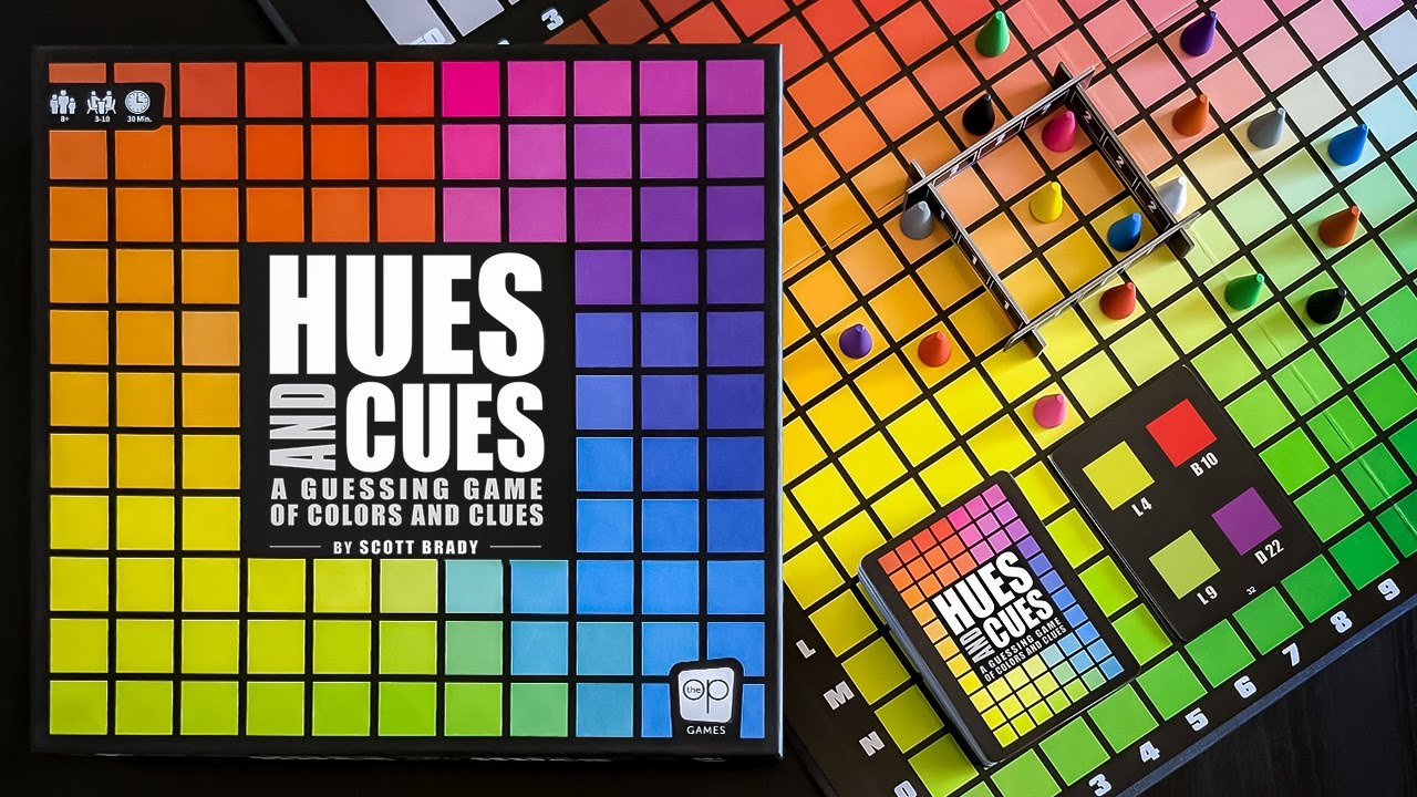 Hues and Cues® Playthrough - The Op at Home Gen Con 2021 |  The Op Games
