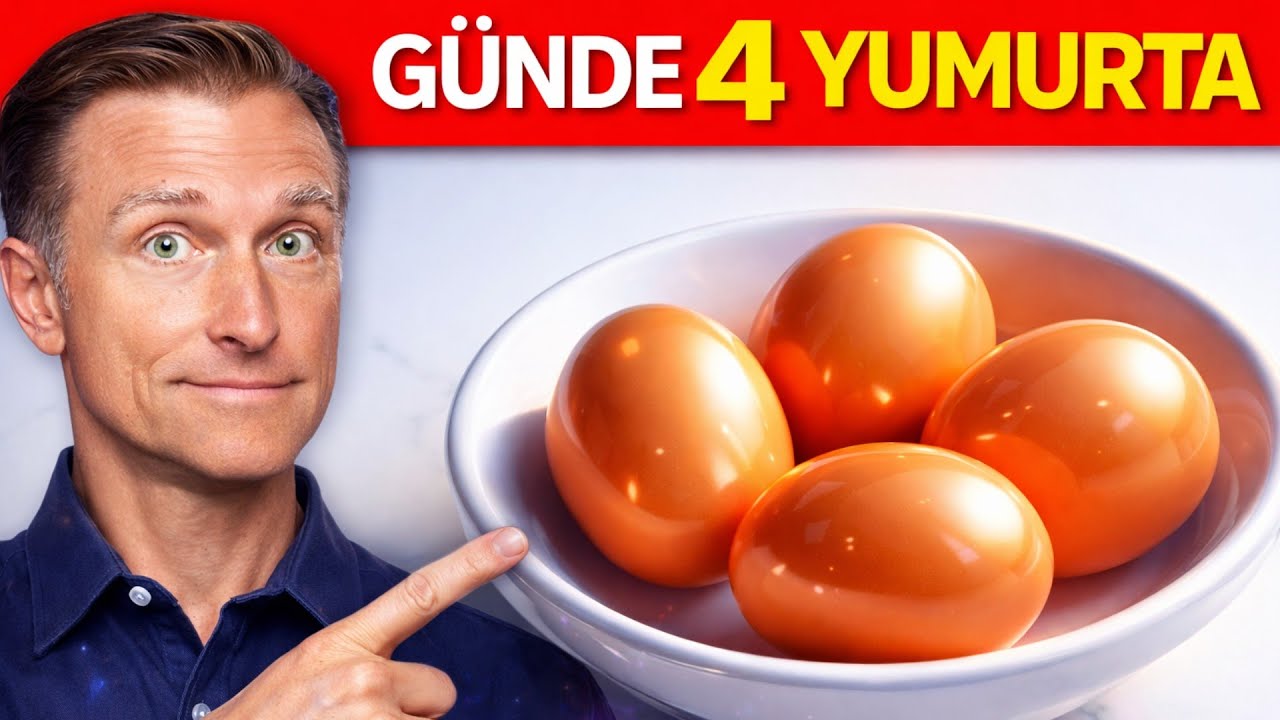 Her Gün 3–4 Yumurta Yerseniz Vücudunuzda Neler Değişir? Sonuçlara Şaşırabilirsiniz | Dr. Berg Türkçe