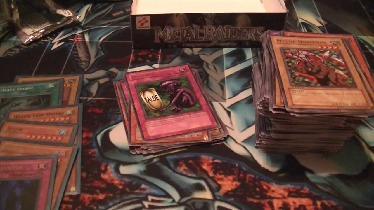 Unboxing Yu-Gi-Oh! Metal Raiders 1st Edition Booster Box 24 Packs