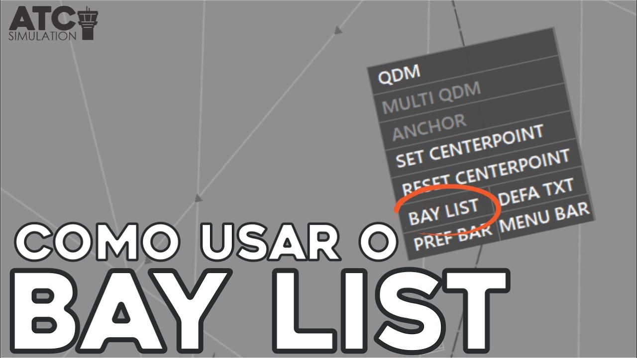 Como usar o BAY no Aurora [IVAO]