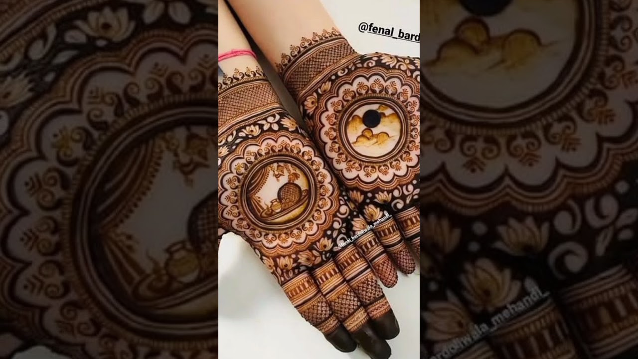 karwa chauth mehndi design