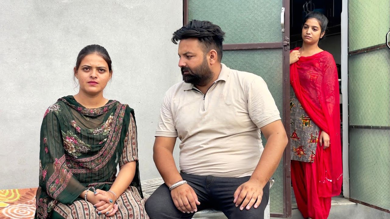 ਘਰਵਾਲੀ ਦਾ ਪਰਦਾ || Bridal veil || Punjabi Short Movies 2023 || @SANGATMANSA