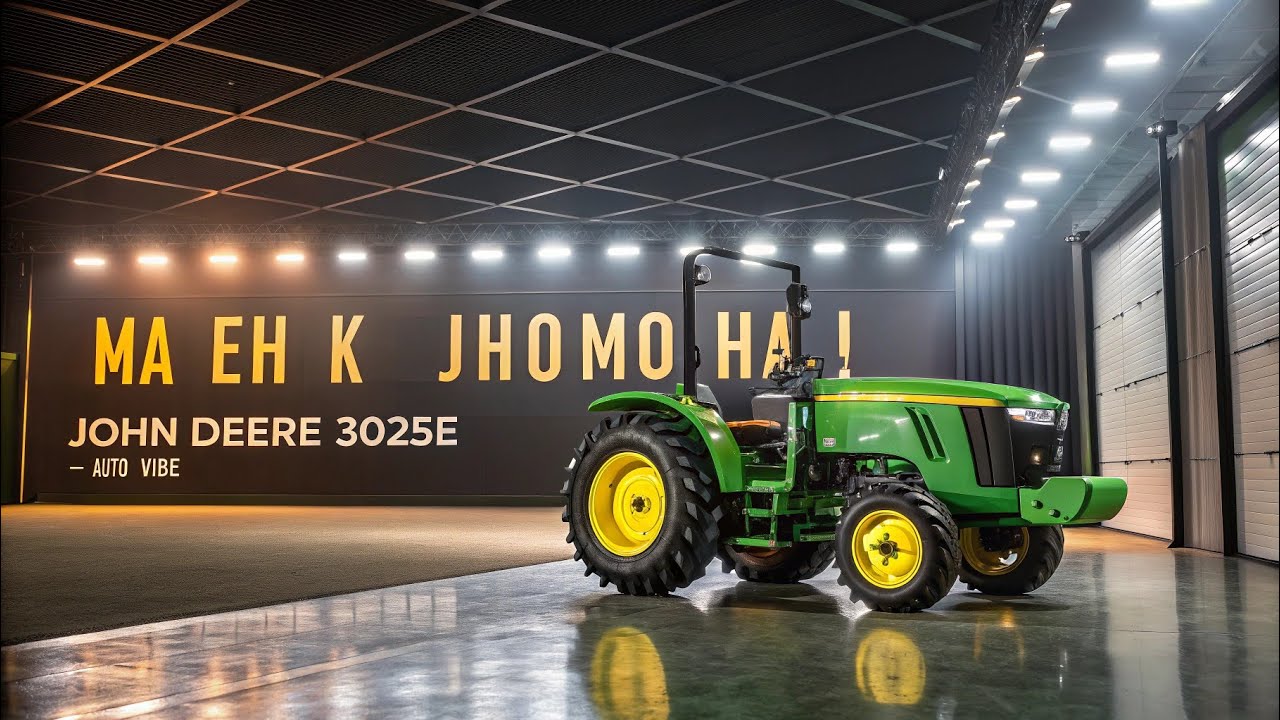 John Deere 3025E — МАЛЕНЬКИЙ ТРАКТОР, КОТОРЫЙ УДИВИЛ ВСЕХ!  СИЛА, О КОТОРОЙ НИКТО НЕ ЗНАЛ! | Auto 