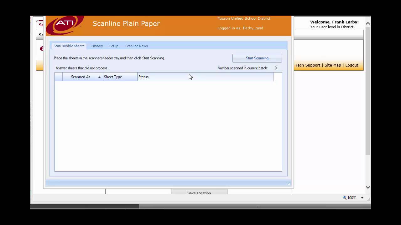Scanning Answer Sheets