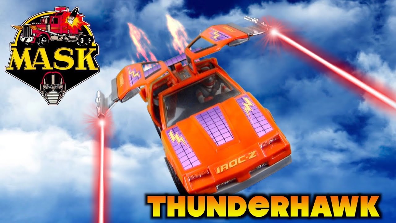 Kenner M.A.S.K. Thunderhawk Camaro IROC Z28 with Matt Trakker (1985)