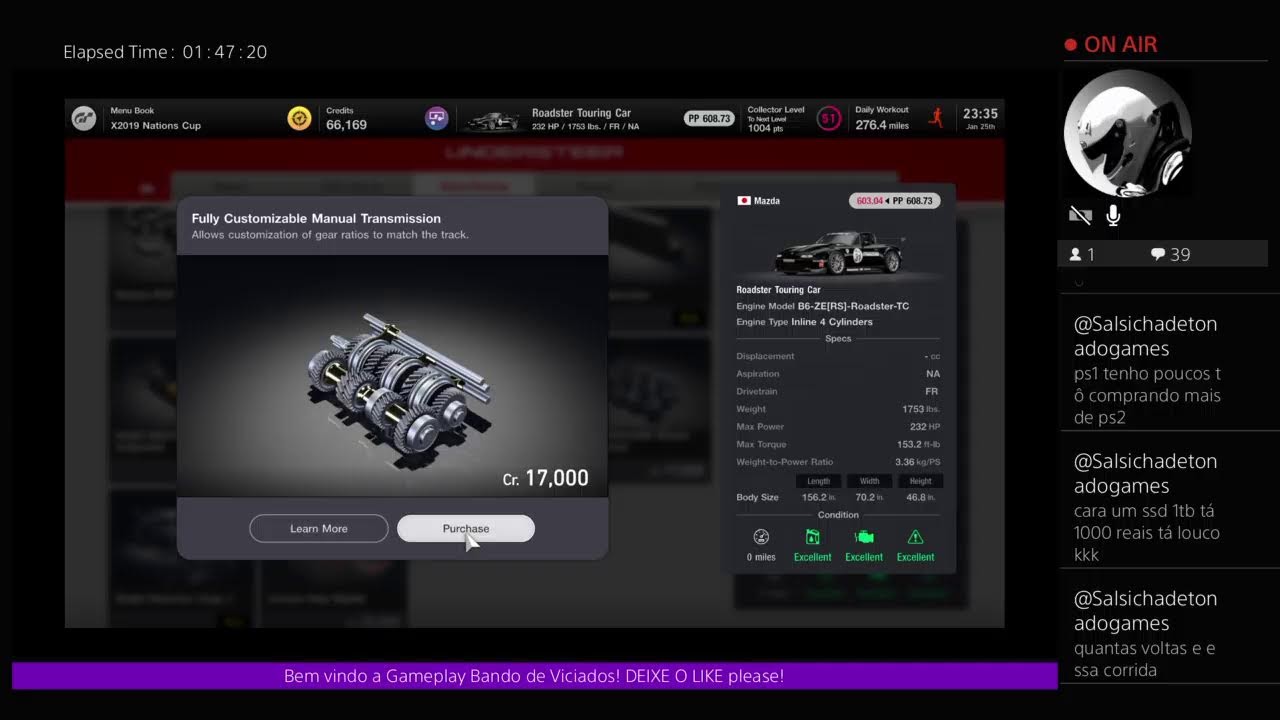 Gran Turismo 7 Show de Horrores #PS4 #live #Brasil