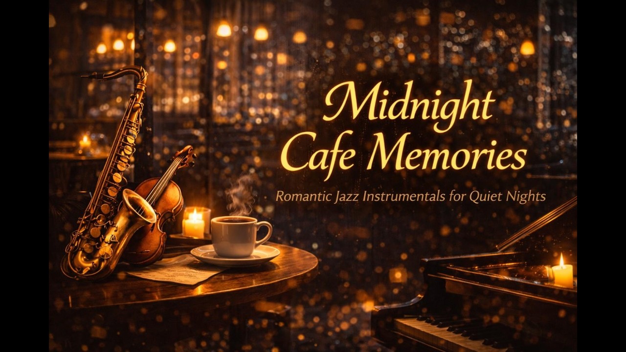Midnight Cafe Memories | Romantic Jazz Instrumentals for Quiet Nights