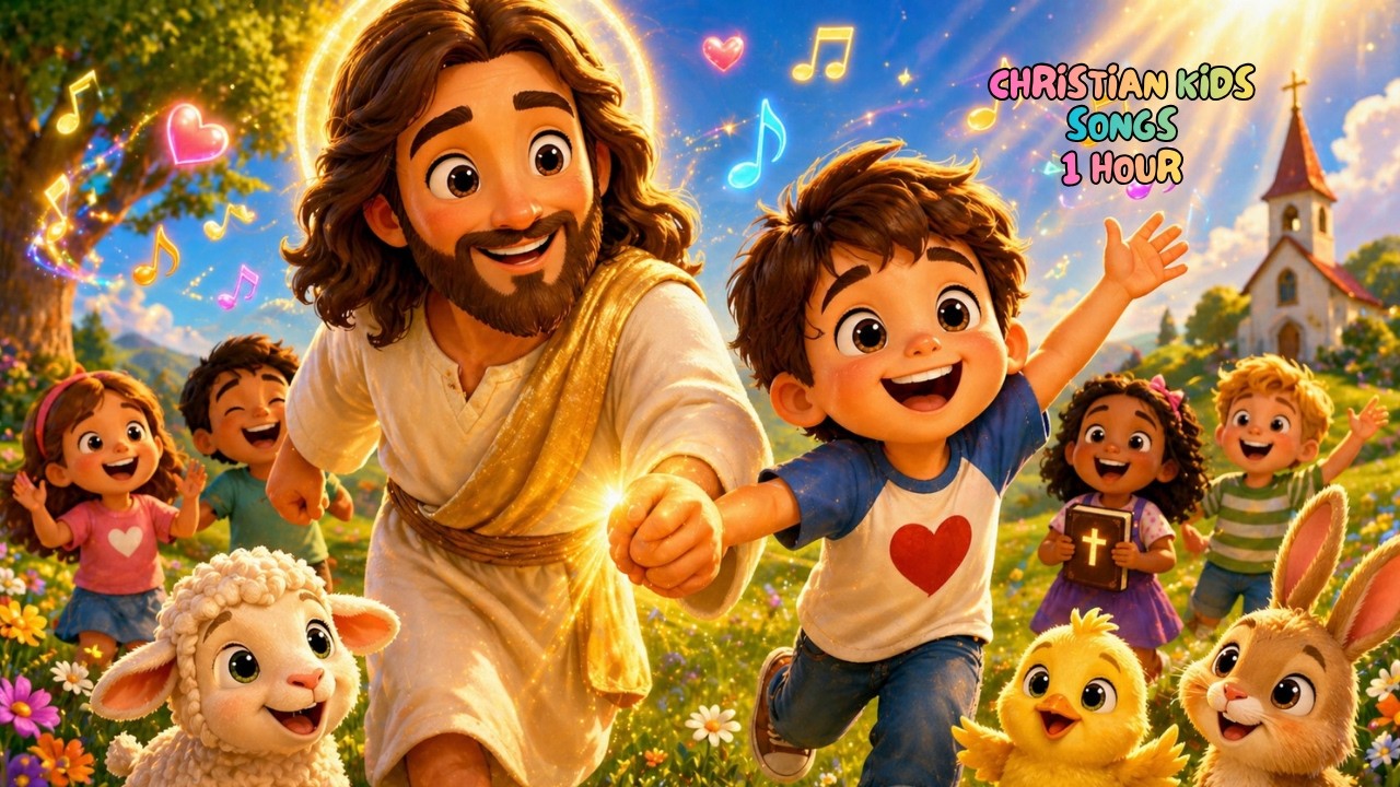 Jesus and Me | Fun Bible Songs for Kids Christian Music for Children Little Hearts for God