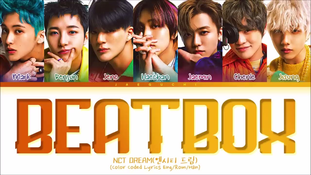 NCT DREAM Beatbox Lyrics (엔시티 드림 Beatbox 가사) (Color Coded Lyrics)