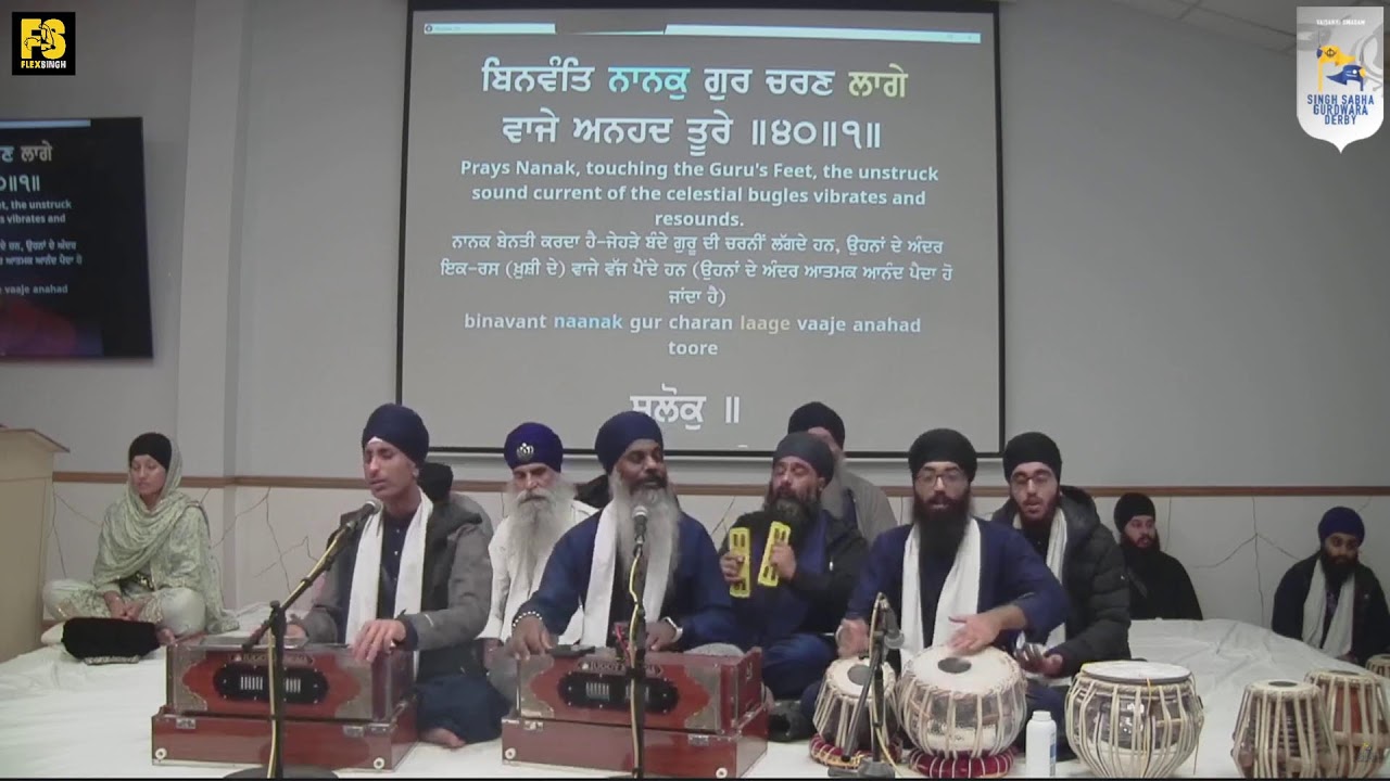 LIVE: New Year's Eve Keertan Diwan, Singh Sabha Gurdwara, Derby - 31/12/2025
