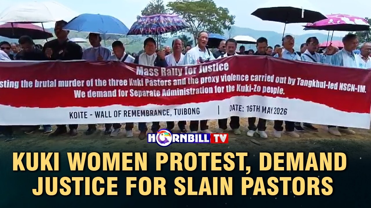 KUKI WOMEN PROTEST, DEMAND JUSTICE FOR SLAIN PASTORS