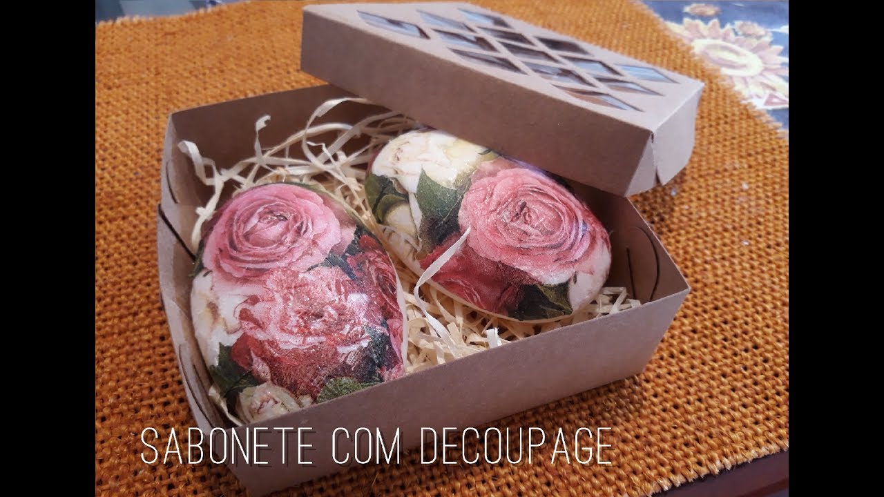 Decoupage em Sabonete I Dicas do Dia a Dia