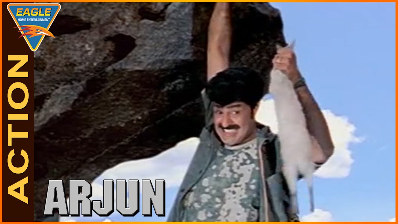 Arjun Movie || Balakrishna Entrance Action Scene || Balakrishna,Laya || Eagle Hindi Movies