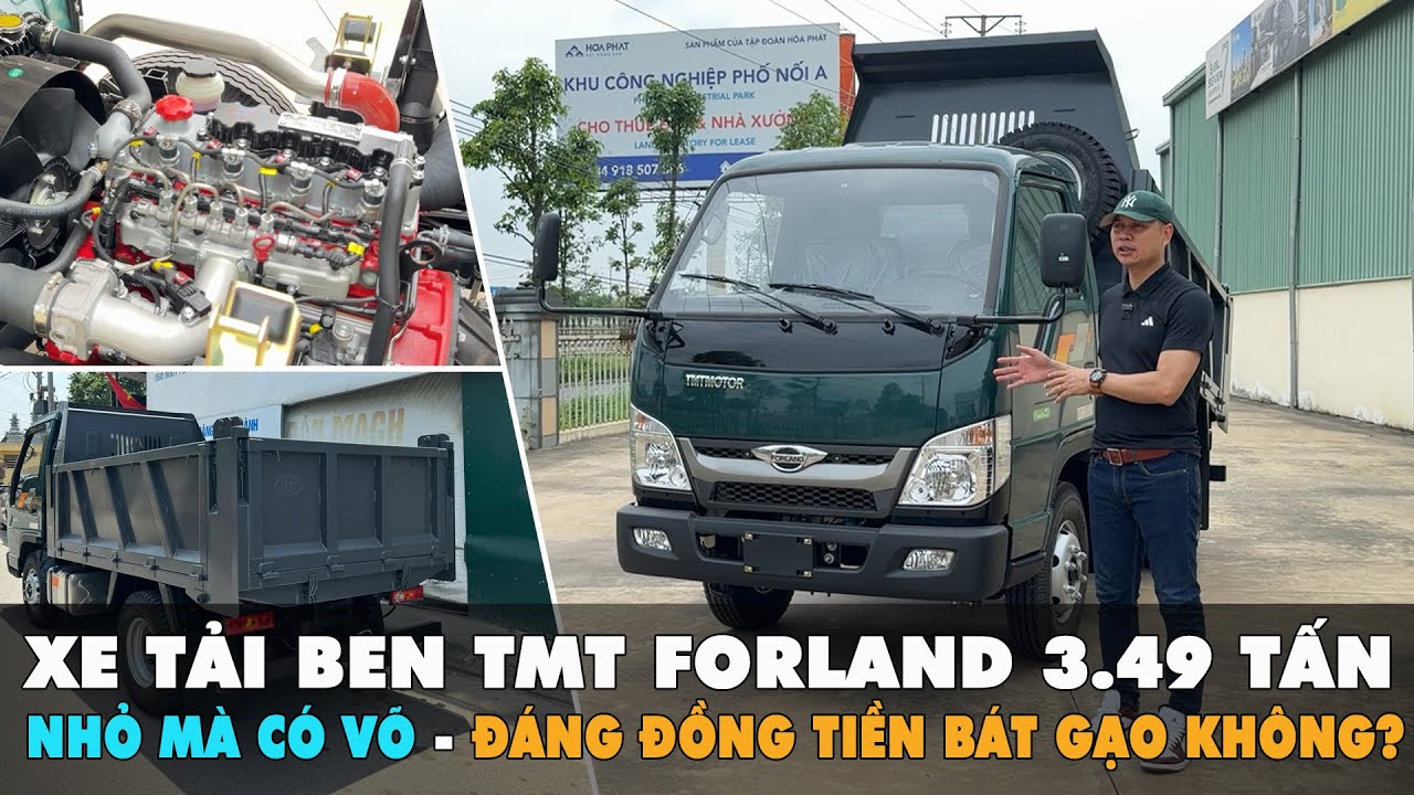 Đánh Giá Xe Ben TMT 3.49 Tấn: Xe Ben Quốc Dân 2025 - Giá Rẻ Bất Ngờ!