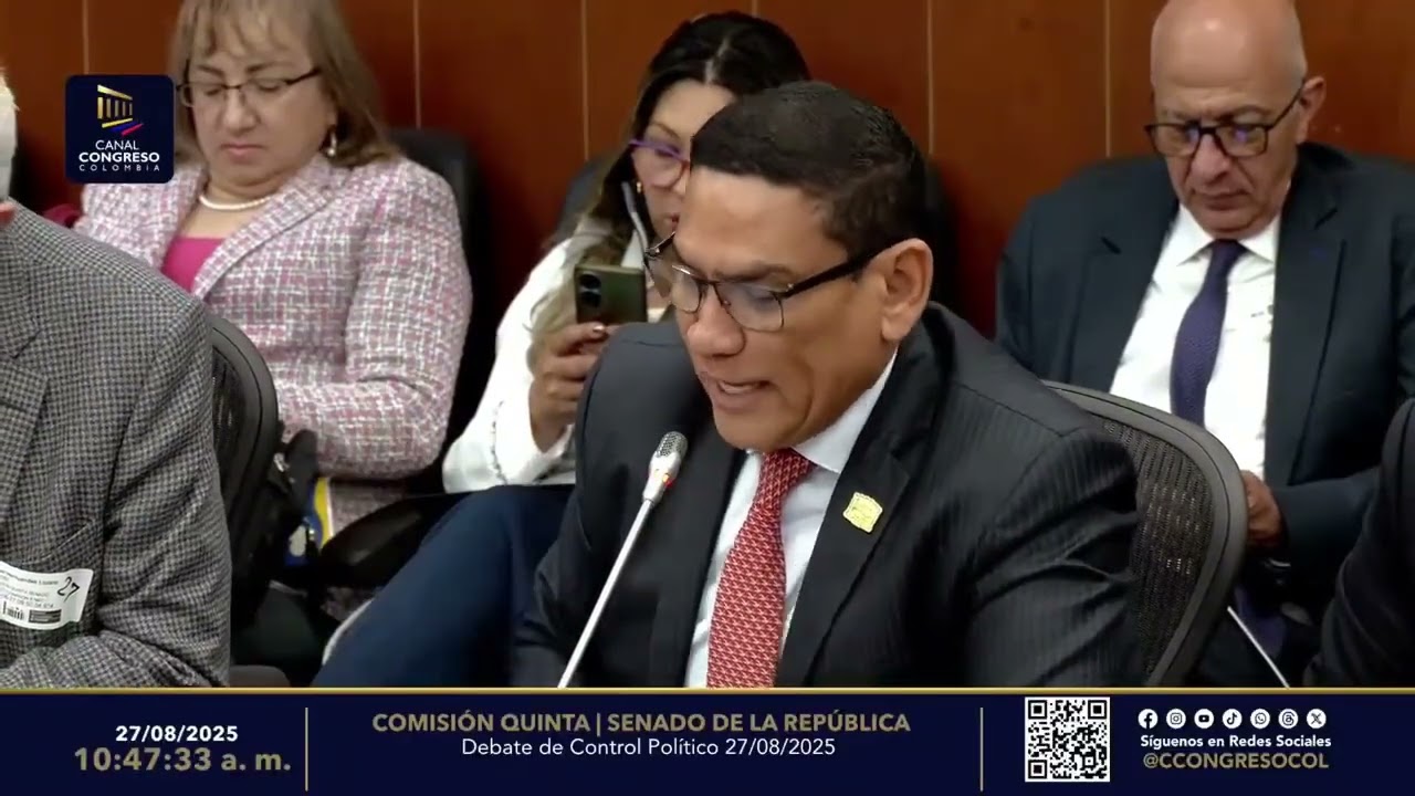 Senador Didier Lobo presenta propuestas para defender a los arroceros y maiceros de Colombia