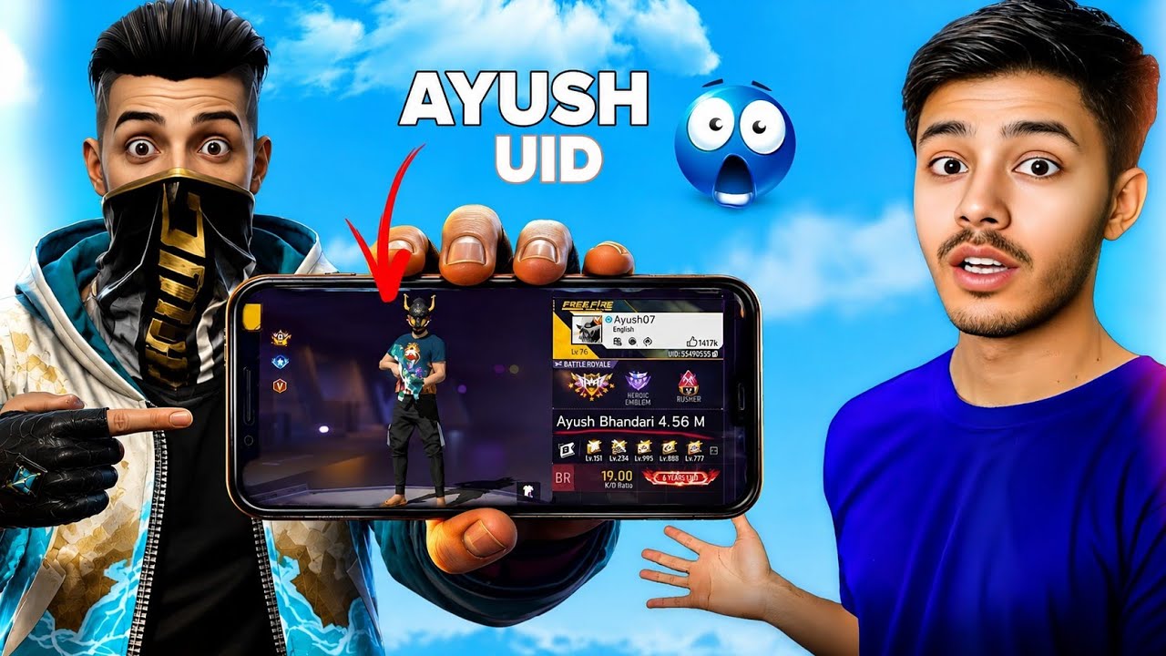 I Investigated Non FF Youtuber's FF I'D 😱| Ft. @AyushBhandari 