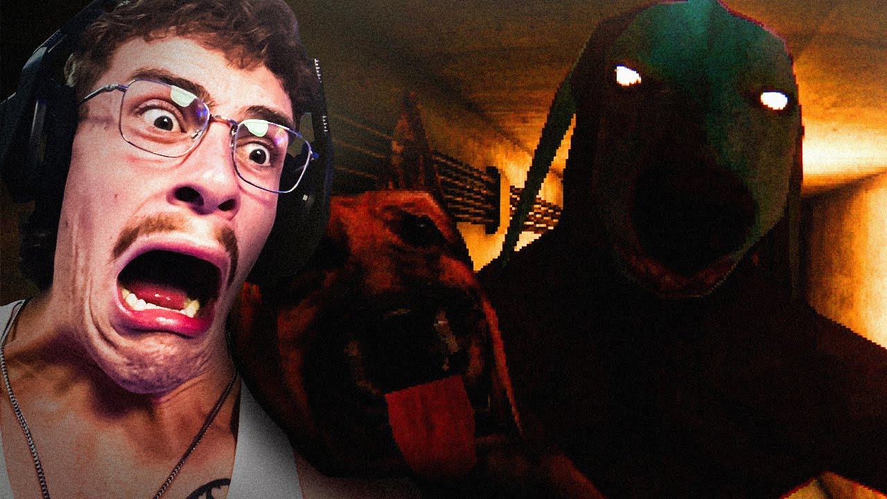 THIS MUTANT DOG IS TRYING TO EAT ME…