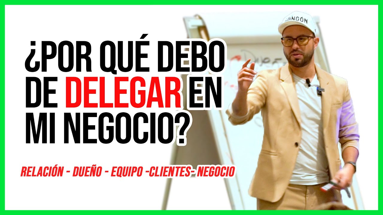 Aprende a DELEGAR en tu NEGOCIO 📚💯 | Titto G&aacute;lvez