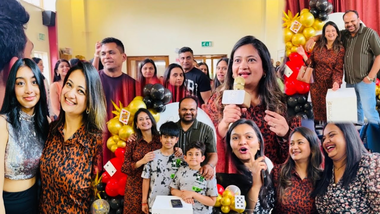 That’s how we celebrated 16th birthday party 🇬🇧! Celebration with friends and family