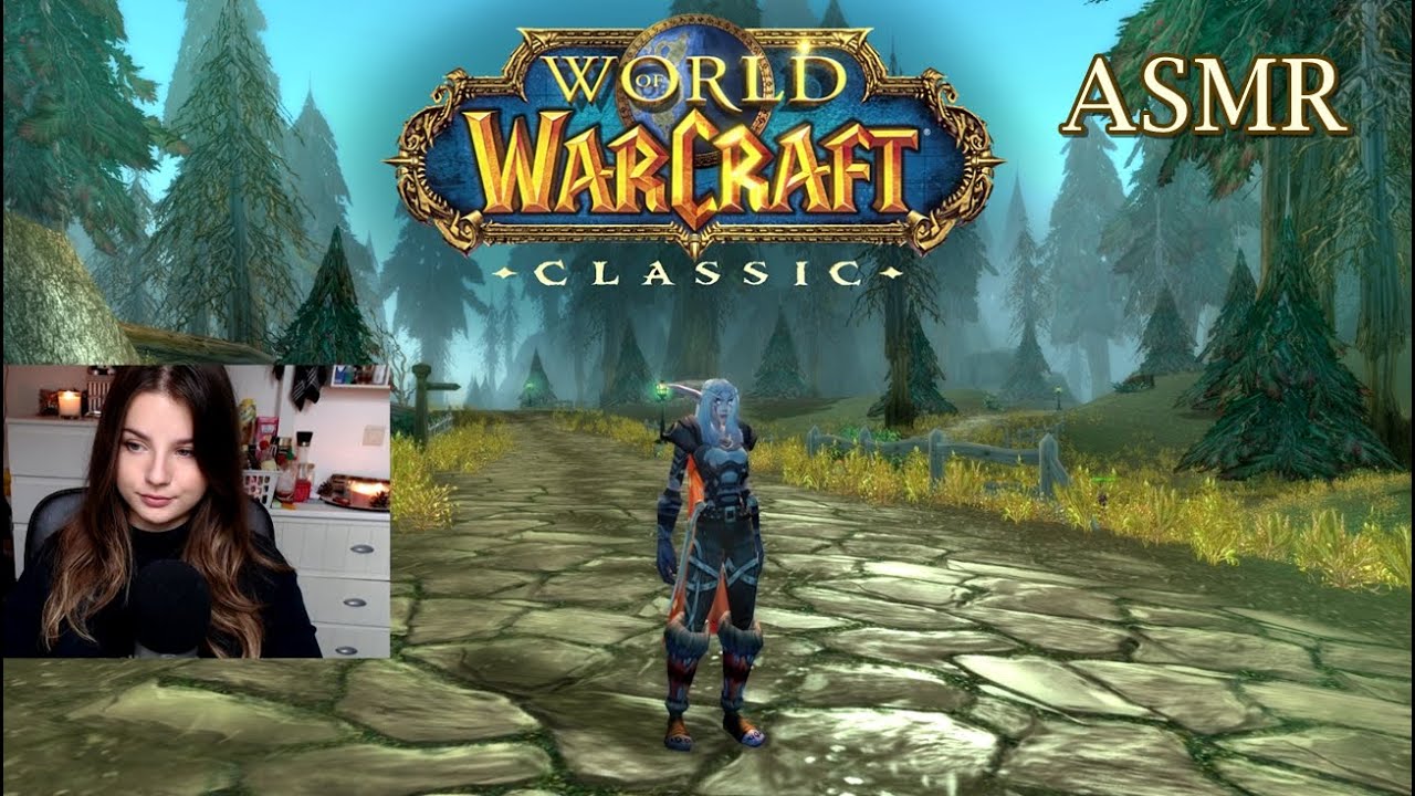 ASMR 🌲 Exploring Silverpine Forest in Classic WoW 🌲 Ambient Sounds, Whispering, Mouse Clicking