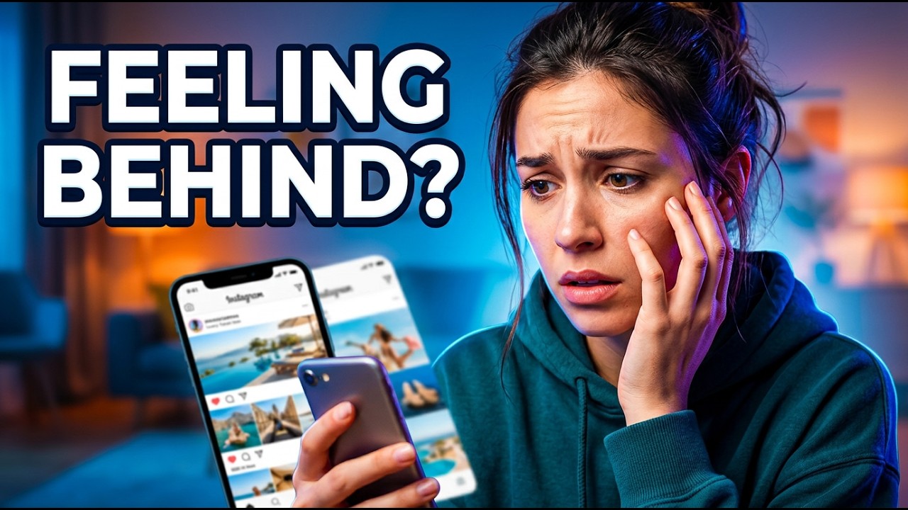 Why Social Media Makes You Feel Behind in Life #socialmedia #feeling #behindthescenes #reality