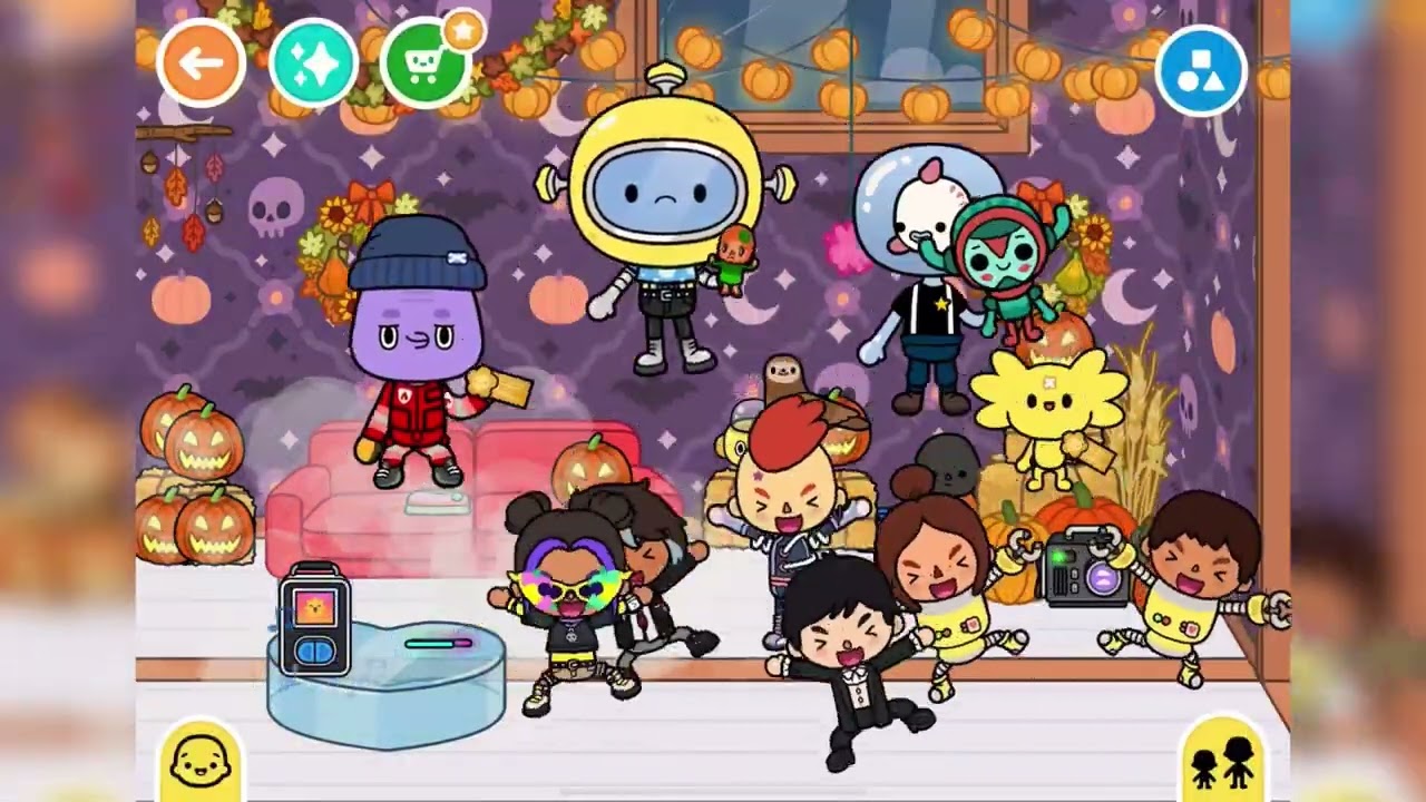 STRANGE THINGS THIS HALLOWEEN . 🎃 v.2 |#tocaboca #токабока #tocaadventure 