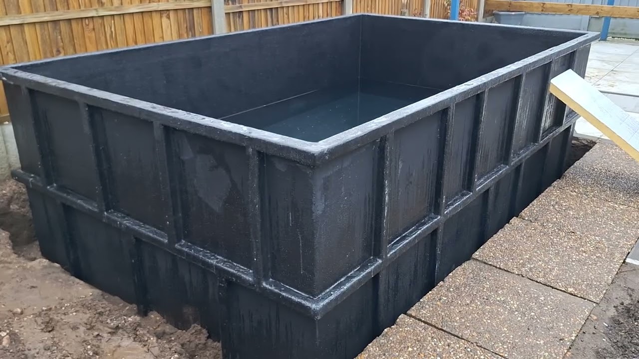 Краткое описание пруда из сборных конструкций 😅 потерял любимца 🥲