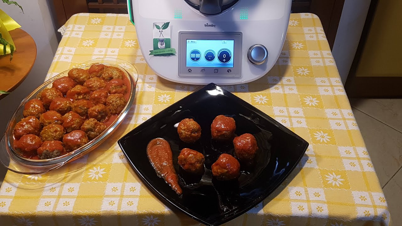 Polpette al sugo per bimby TM7 TM6 TM5 TM31