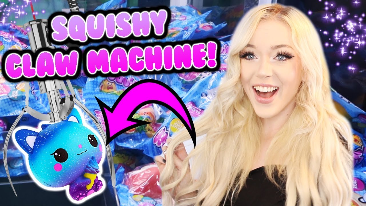 NEW SQUISHY ARCADE! MORE SQUISHY CLAW MACHINE WINS!