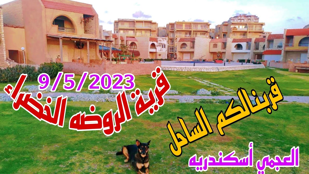 العجمي أبو يوسف قريه الروضه الخضراء جوله فيها اسكندريه صيف 2023