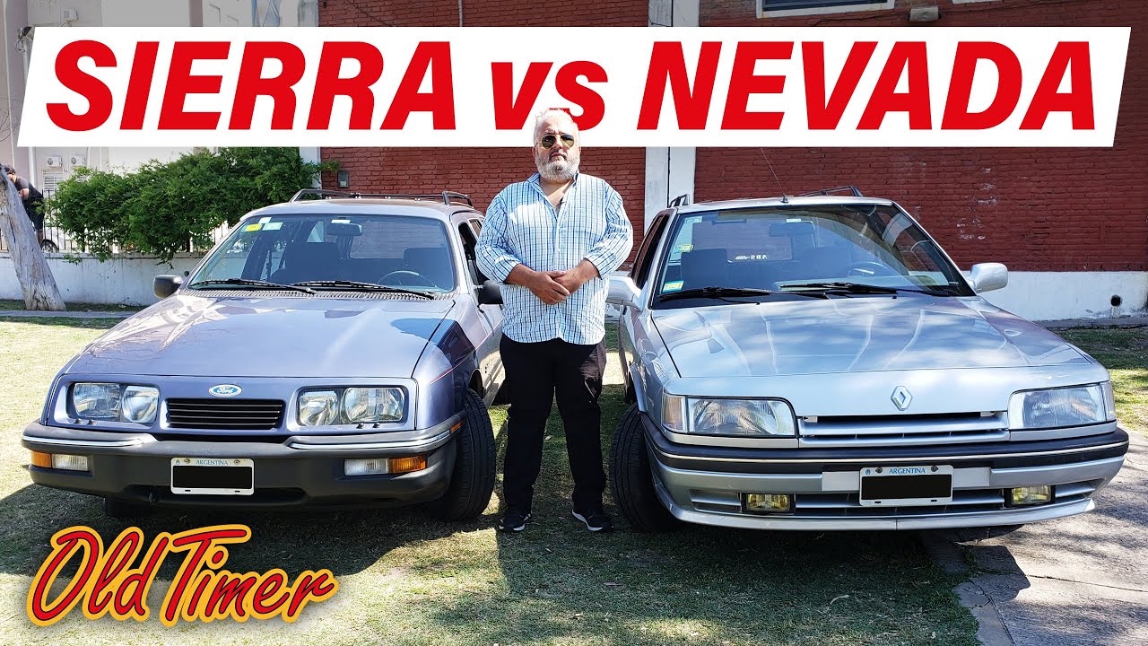COMPARATIVA Rurales Ford Sierra Ghia 1991 Vs. Renault 21 Nevada 1995 - Las Familiares - Oldtimer