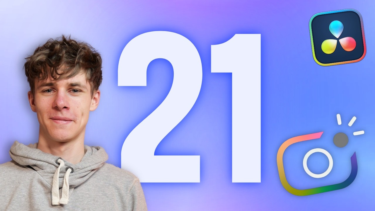 Fotobearbeitung NATIV in DaVinci Resolve 21! &ndash; Gro&szlig;es Update