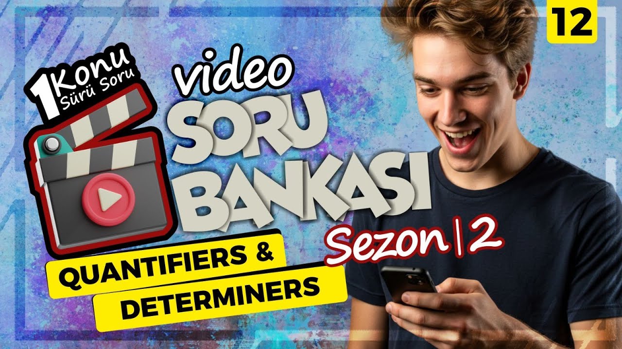 QUANTIFIERS & DETERMINERS  YKS-DİL (YDT), YDS, YÖKDİL Video Soru Bankası - Sezon 2