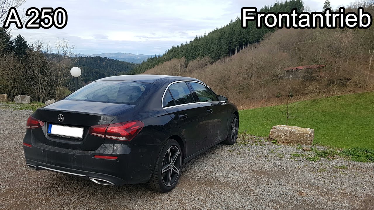 Mercedes A250, Auspuffsound Motorsound