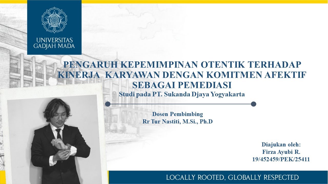 Presentasi Ujian Tesis MM UGM - Firza Ayubi R. MBA75-HR