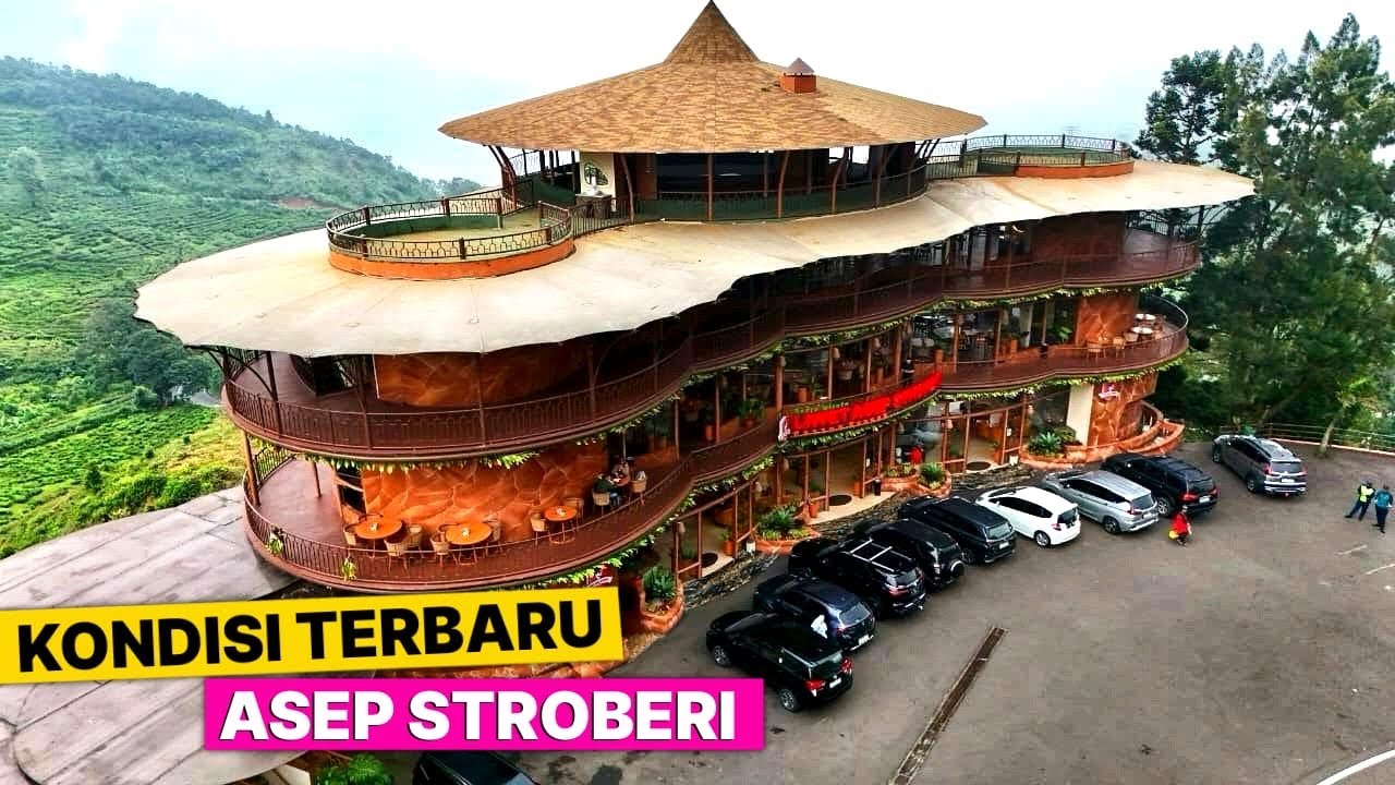 RESTORAN LIWET ASEP STROBERI PUNCAK | Eks Rindu Alam Yang Sangat Estetik dan Legendaris