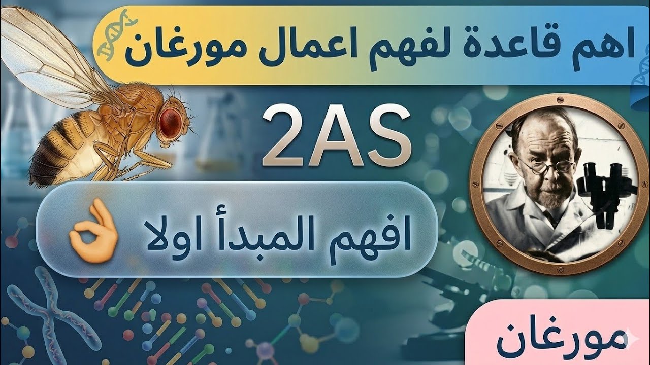 📌واش ولازم تعرف قبل متبدا تقرا اعمال مورغان ⁉️في دقيقتين درتلكم اهم قاعدة لدرس مهم عندكم😎 2As🥰🤍