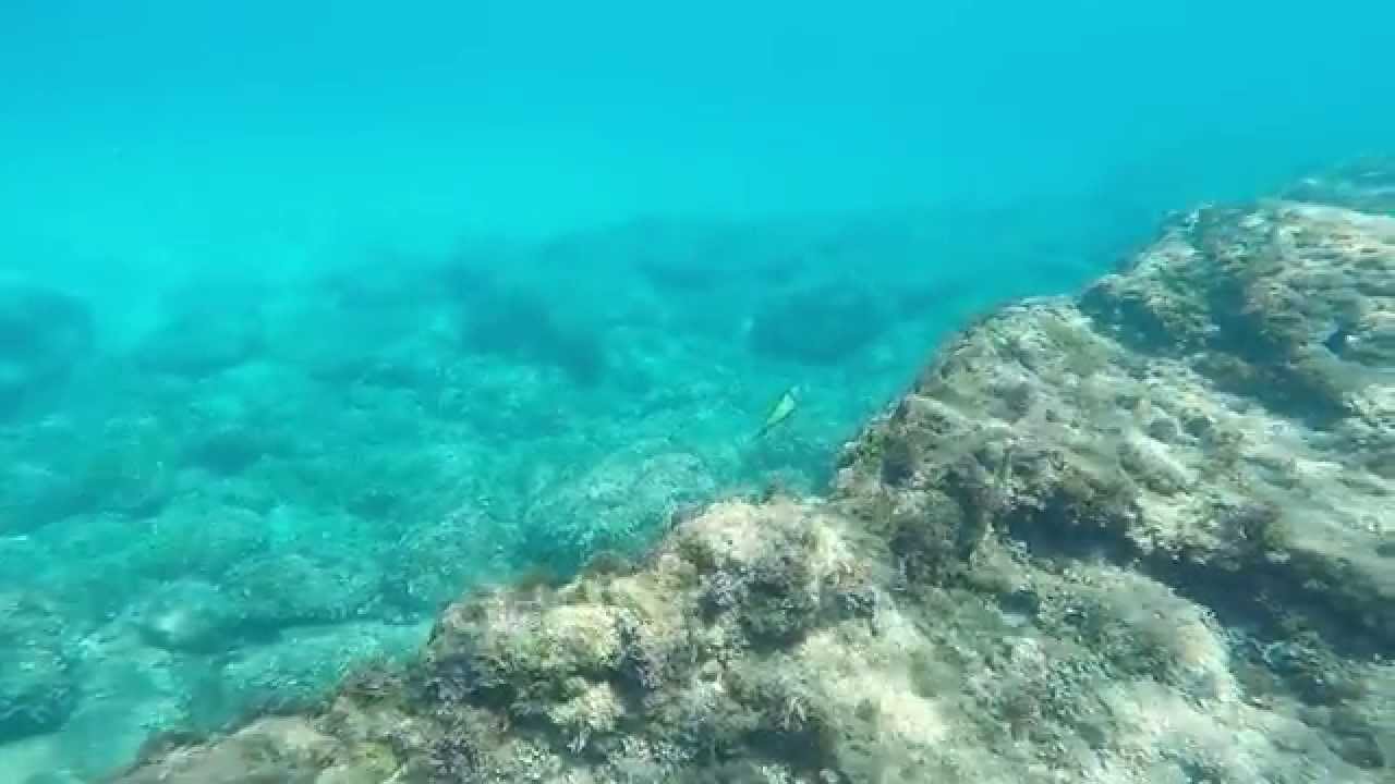 Mare di Calabria visto con la GoPro Hero 4.
