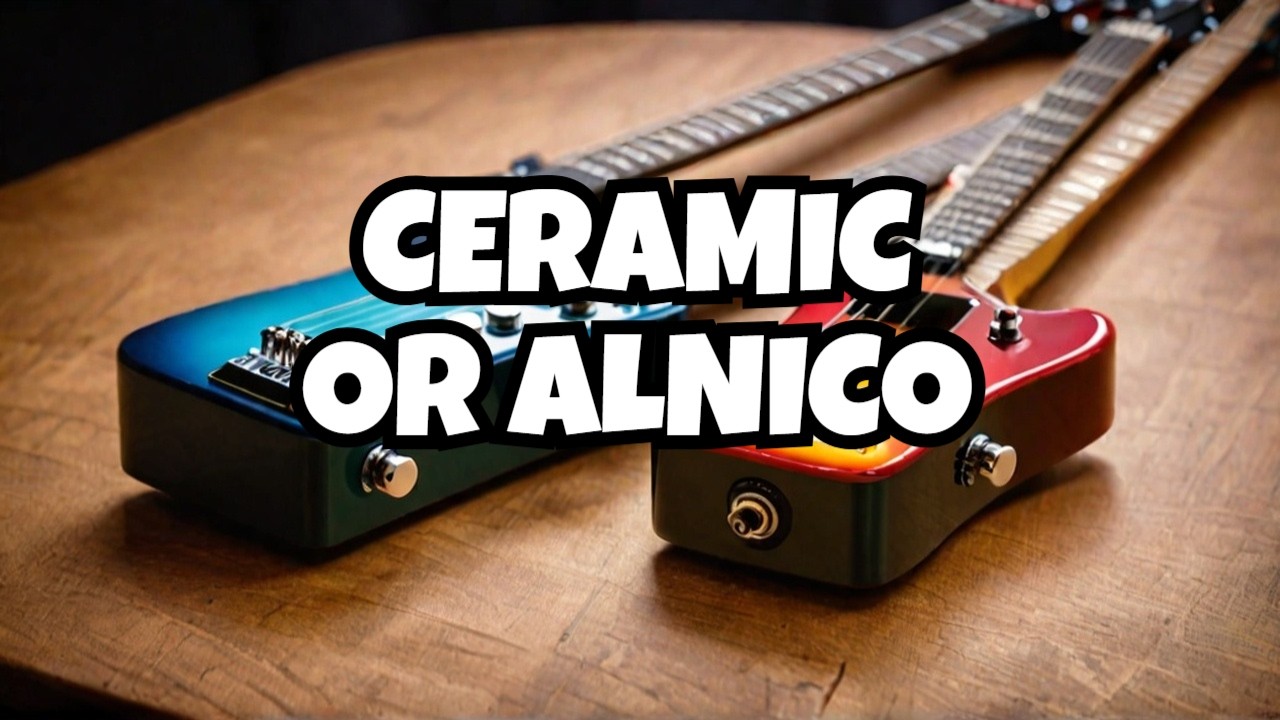 Ceramic vs. Alnico Pickups &ndash; Which One Truly Defines Your Tone?