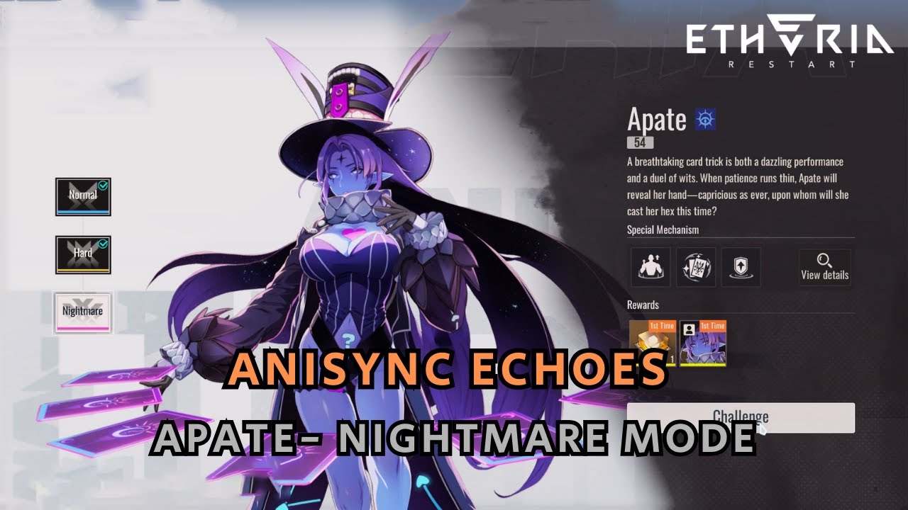 Etheria Restart |Anisync Echoes | Apate Finally Defeated| F2P Day 69