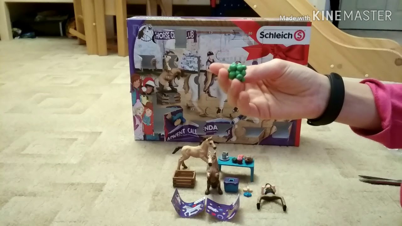 Vánoční unboxing ( Schleich adventní kalendář 2018)