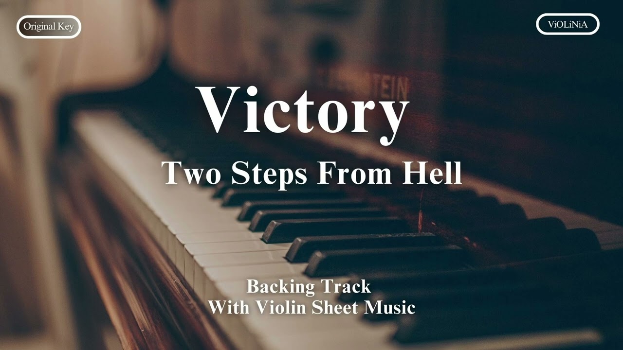 Thomas Bergersen, Two Steps From Hell - Victory (Karaoke Version) ( Sheet music in the description )
