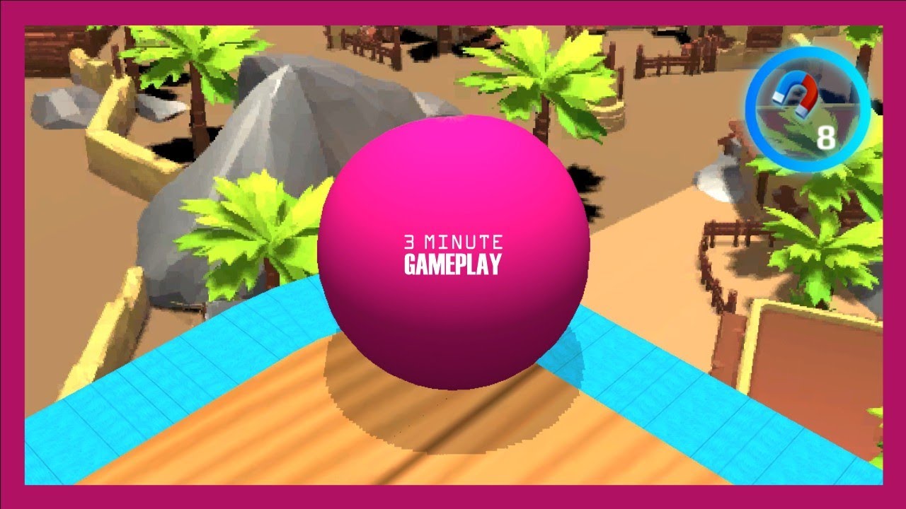 Sky Rolling Balls | 3 Minute Gameplay e.12 | Level 55-58
