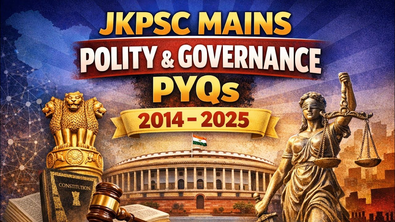 JKAS mains Polity & Governance pyqs from 2014 to 2025 @civiprep_upsc 