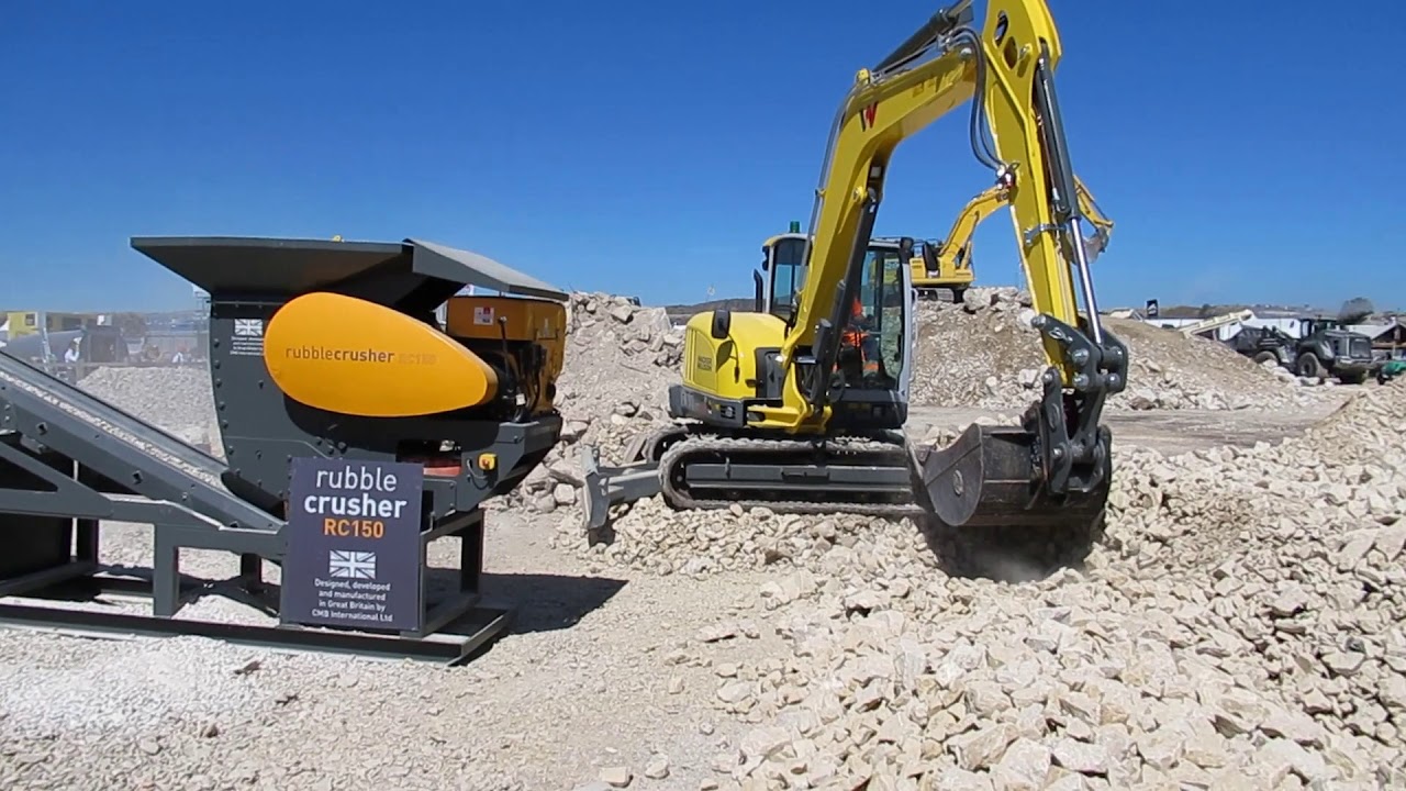 Rubble Crusher RC150 Skid - CMB International Ltd