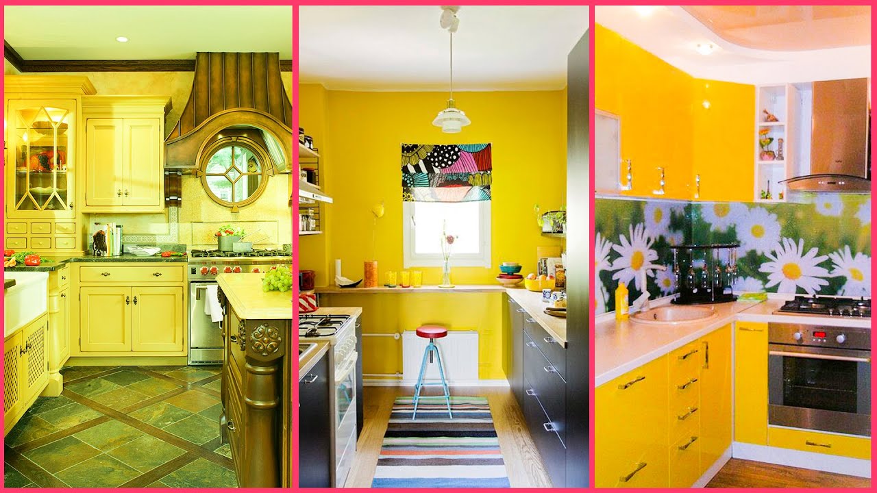 80 Yellow Kitchen Idea