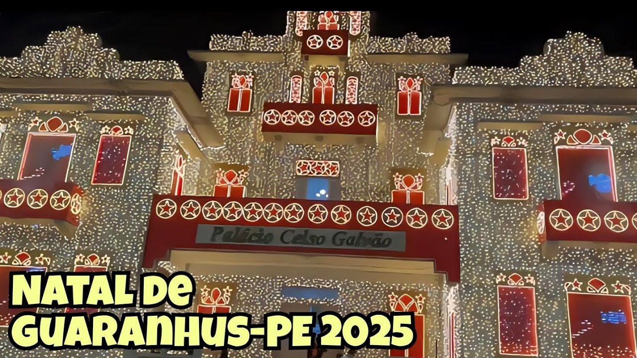 Veja como est&aacute; o Natal de Guaranhus, decora&ccedil;&otilde;es e desfiles 